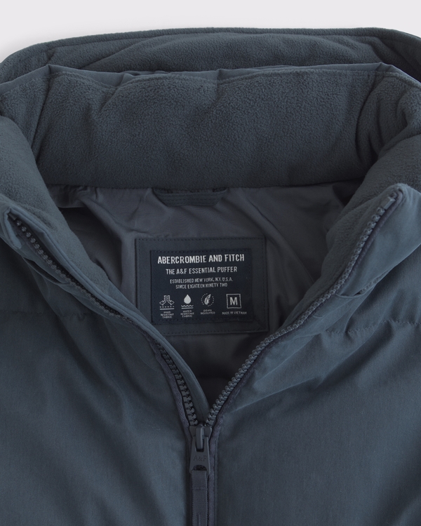 Abercrombie & Fitch ネイビー ダウンジャケット M メンズ コート、パーカー＆ダウンジャケット | Abercrombie & Fitch