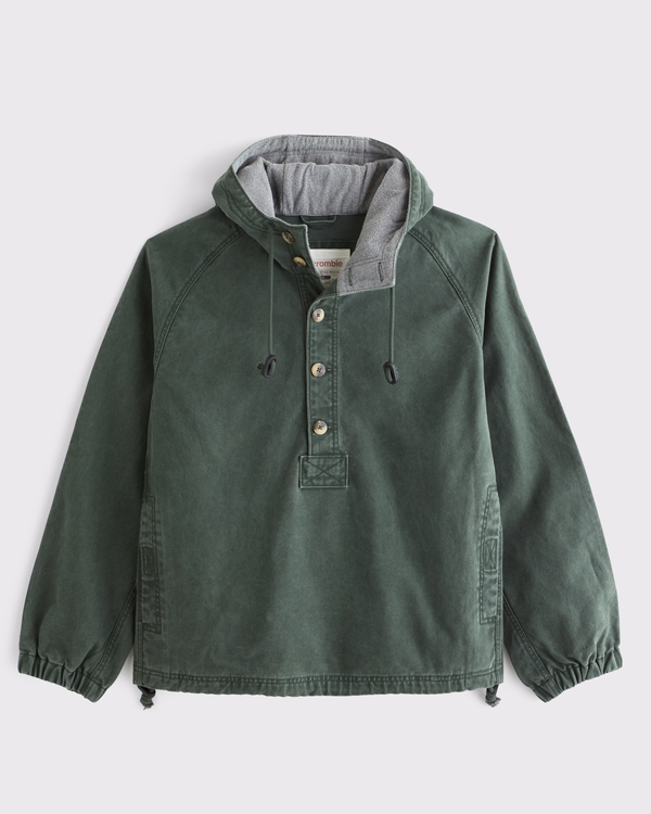 Anorak Jacket, Moss view 1
