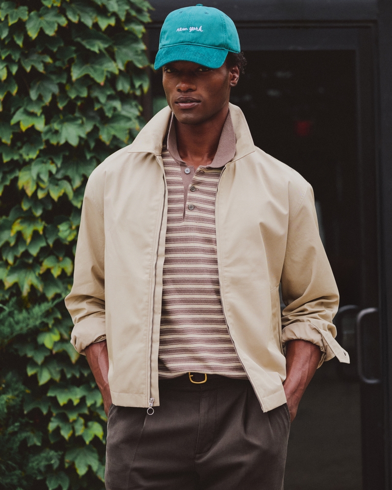 100% Cotton Harrington Jacket - thumbnail 2