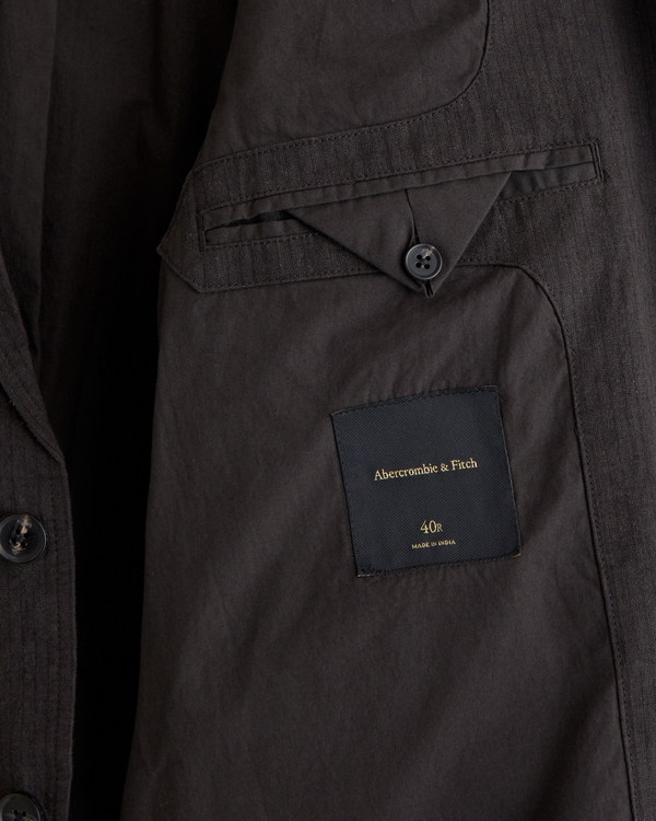 The A&F Collins Casual Linen-Blend Blazer