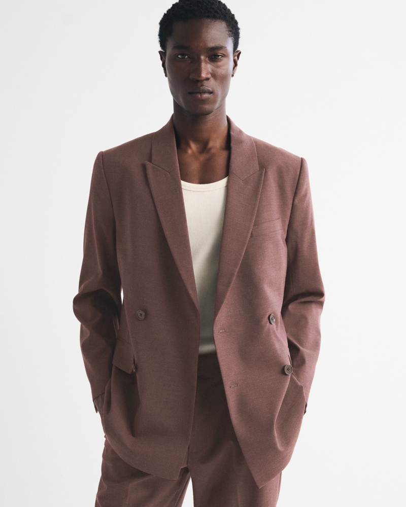 The A&F Collins Double-Breasted Blazer - thumbnail 3