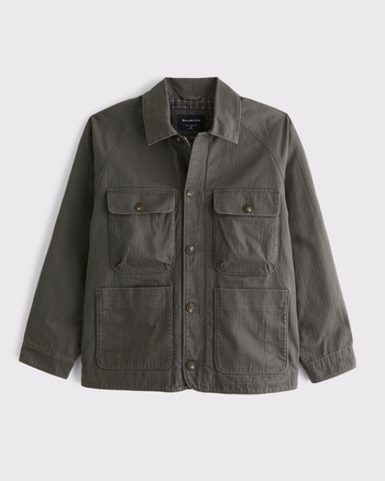 Cotton-Blend Field Jacket from Abercrombie & Fitch - $160
