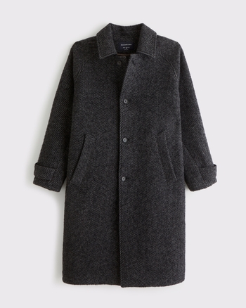 Wool-Blend Mac Coat from Abercrombie & Fitch - $190