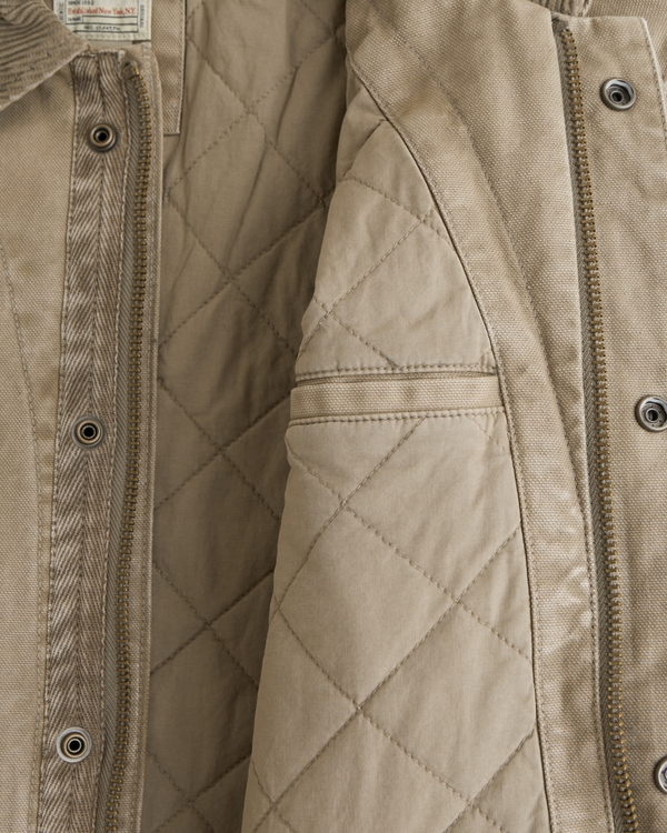 Men's Canvas Jacket | Men's Coats & Jackets | Abercrombie.com