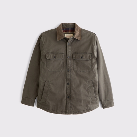 Мужские куртки Abercrombie & Fitch Corduroy Oversized Shirt Jacket