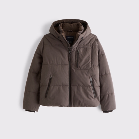 Мужские куртки Abercrombie & Fitch Hooded Puffer