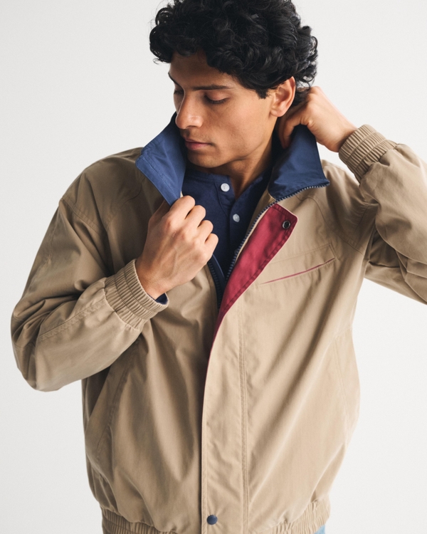 Sailing Jacket, Tan view 1