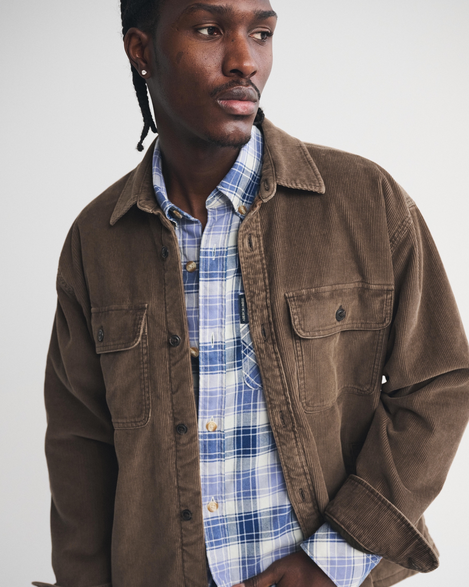 Denim Oversized Shirt Jacket