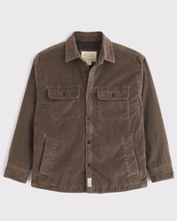 Corduroy Oversized Shirt Jacket