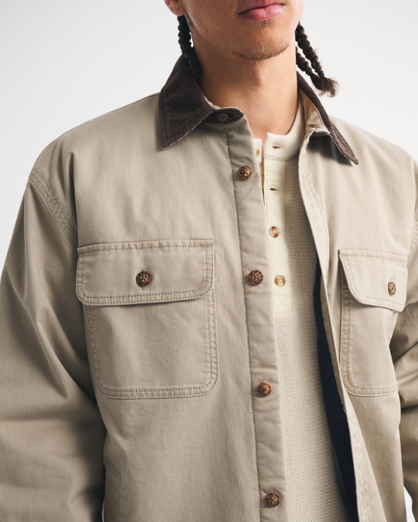 Oversized Shirt Jacket