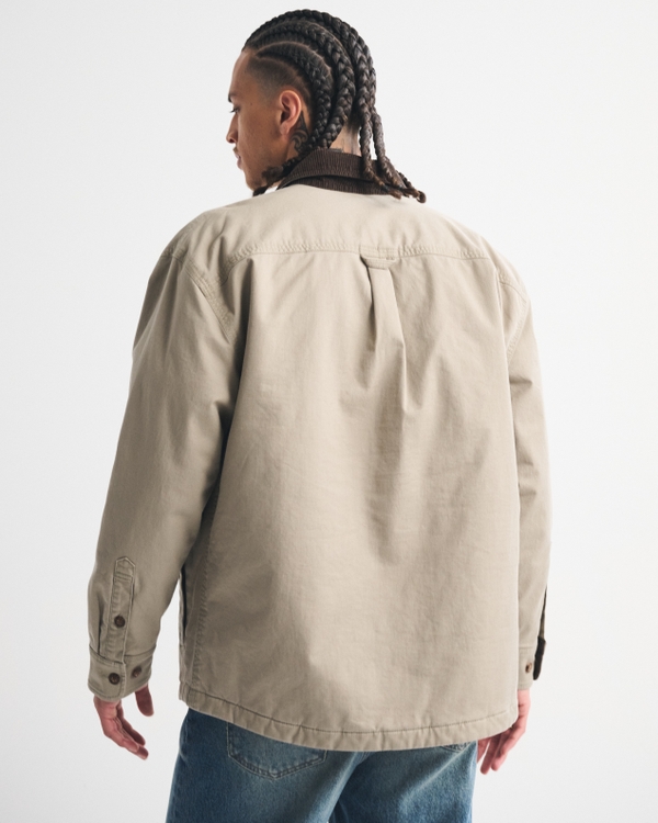 Oversized Shirt Jacket