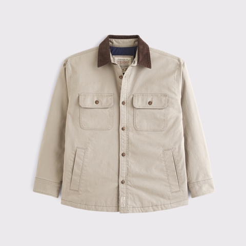 Мужские куртки Abercrombie & Fitch Oversized Shirt Jacket