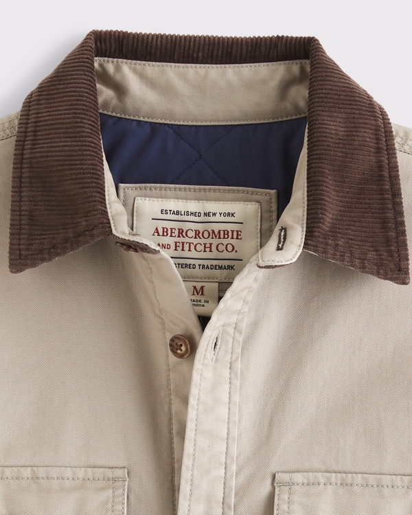 Oversized Shirt Jacket