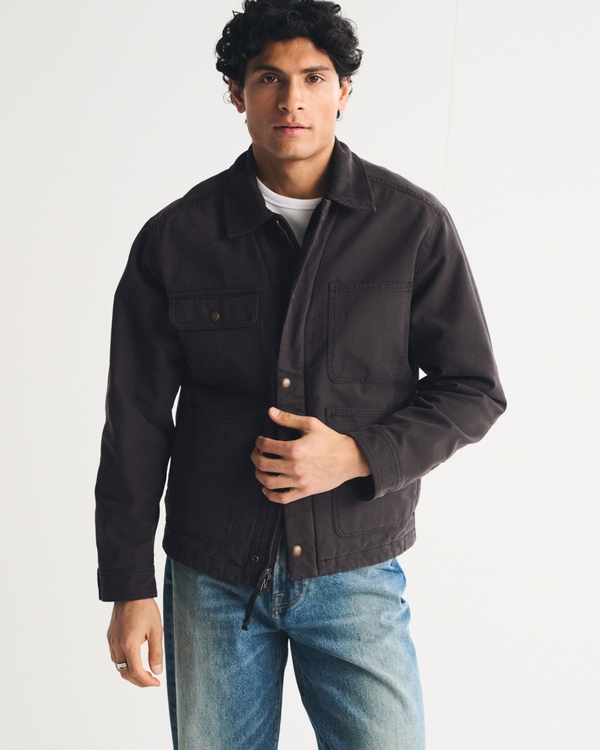 Canvas Zip Jacket