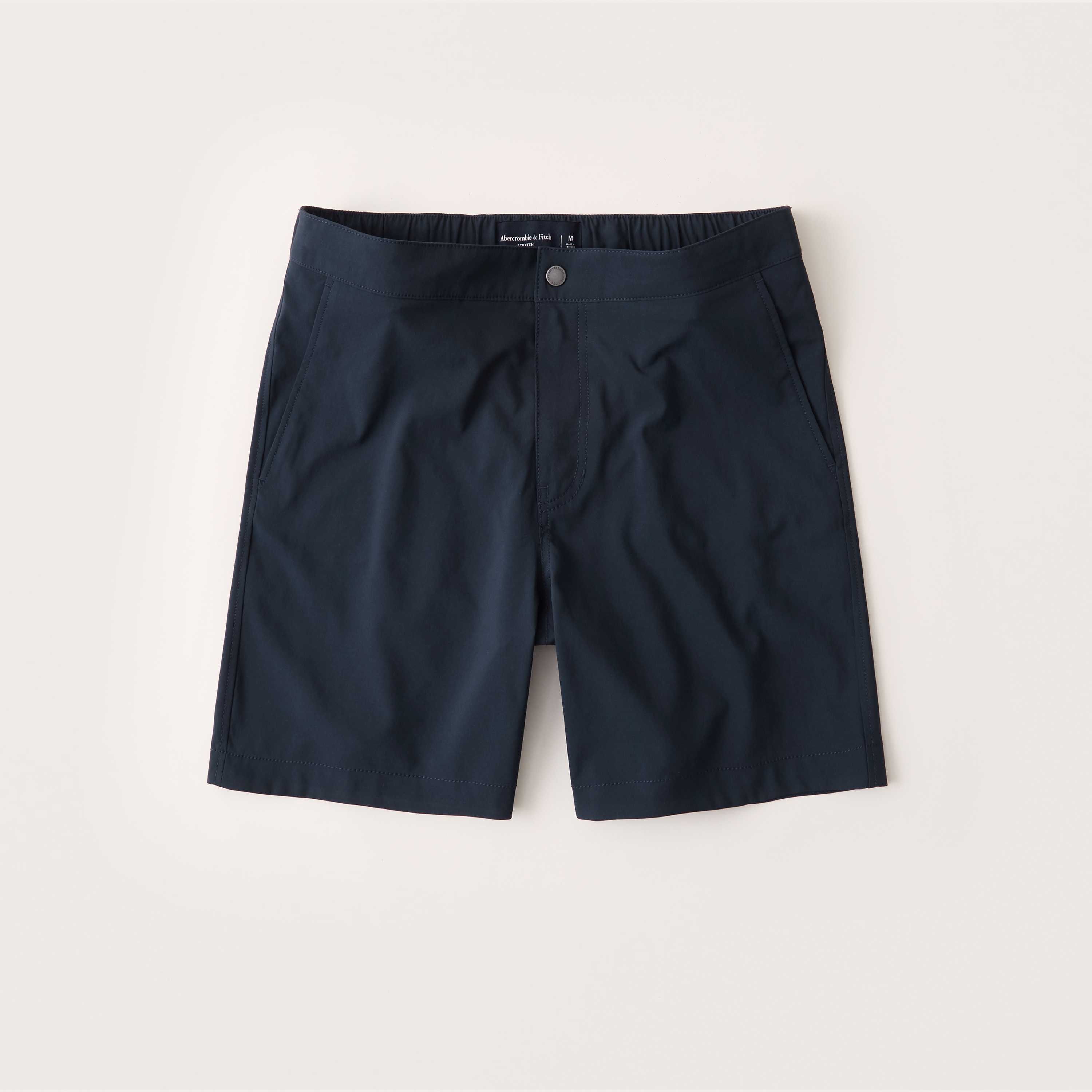 a&f mid length shorts