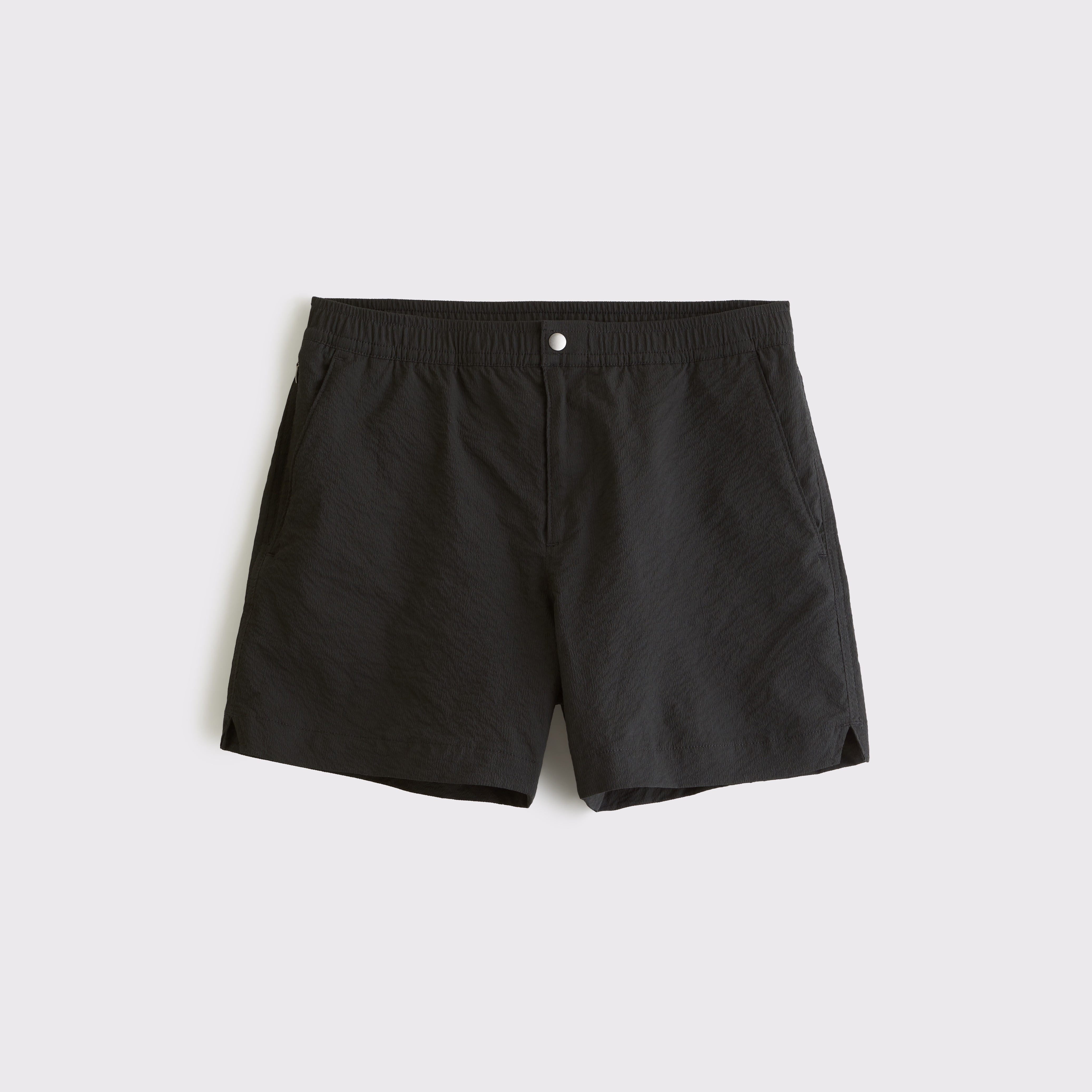 Пляжные шорты Hybrid для мужчин — Abercrombie & Fitch, цвет: Чёрный