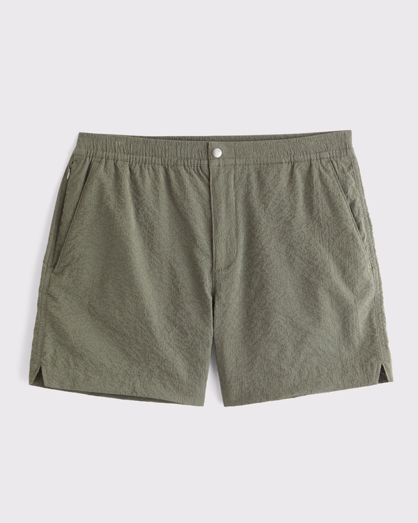 Hybrid Swim Short, Green view 1