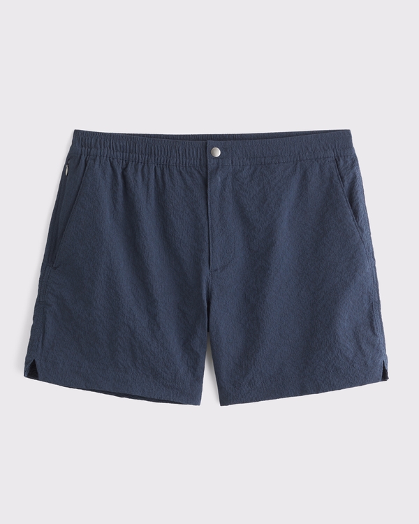 Hybrid Swim Short, Navy view 1