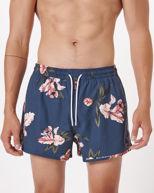Men's Short Swim Trunks Abercrombie & Fitch