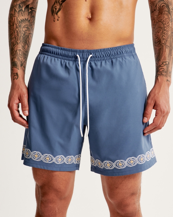 BLUE CROWN Bandita Mens 7 Swim Shorts