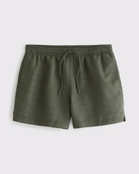 Pull-On Jacquard Swim Trunk