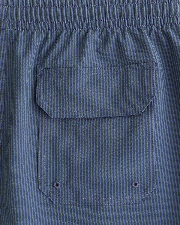 Pull-On Seersucker Swim Trunk