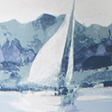 light blue pattern
