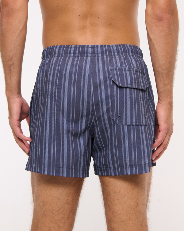 Pull-On Micro-Texture Swim Trunk