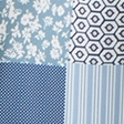 blue pattern