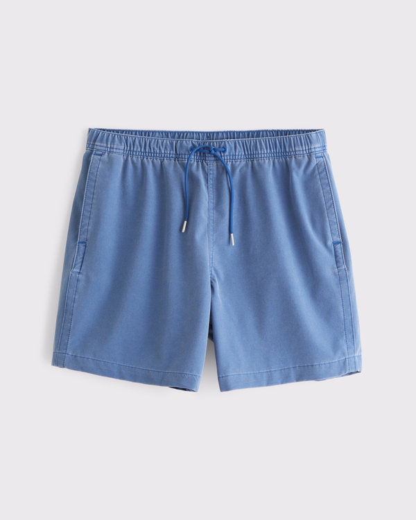Pull-On Unlined Swim Short, Dark Sky Wash view 1