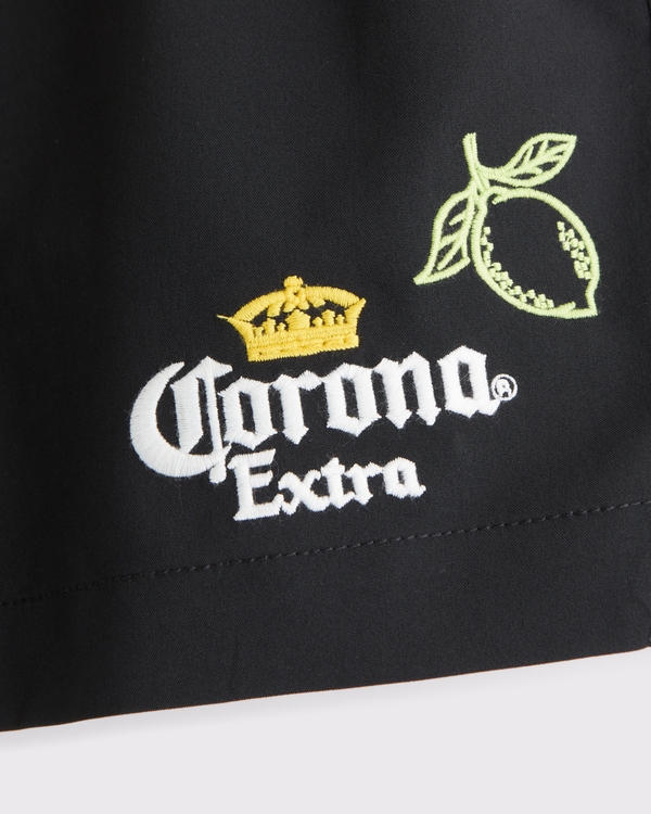Corona Graphic Pull-On Swim Trunk