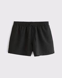 Pull-On Seersucker Swim Trunk
