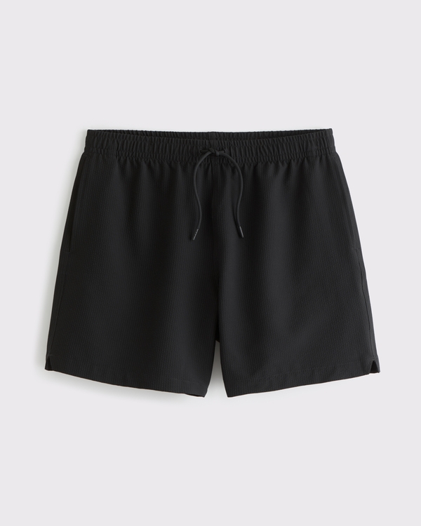 Pull-On Swim Trunk, Black view 1