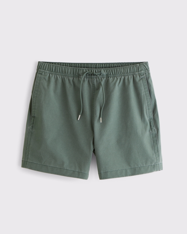 Pull-On Swim Short, Hunter Green view 1