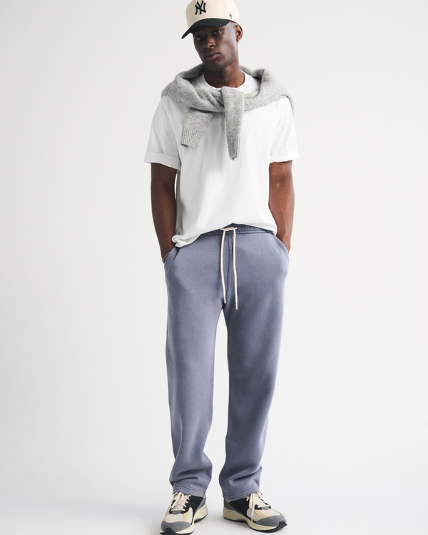 Men's Essential Straight Open-Hem Sweatpant | Men's Bottoms