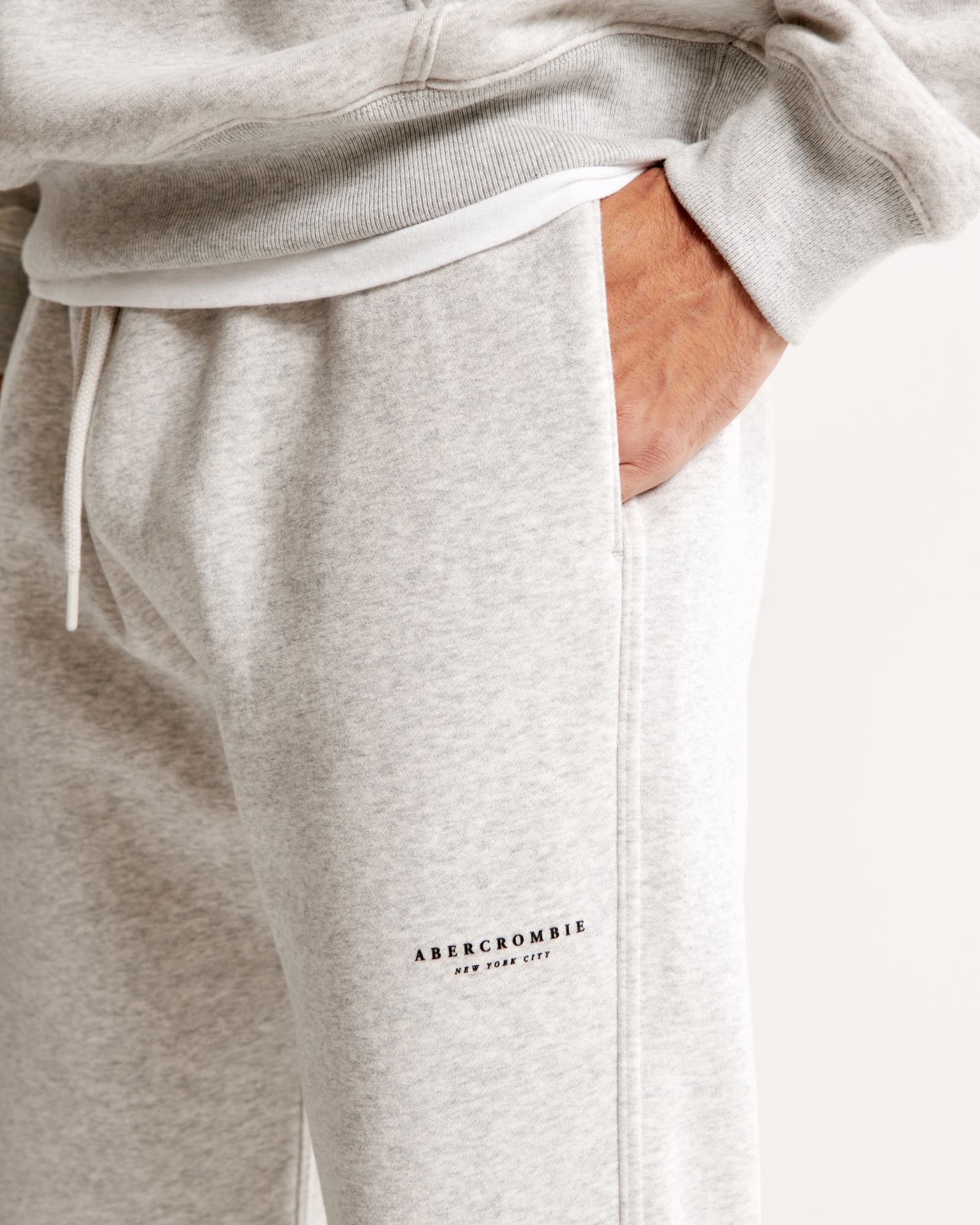 Micro-Logo Cinched Sweatpant