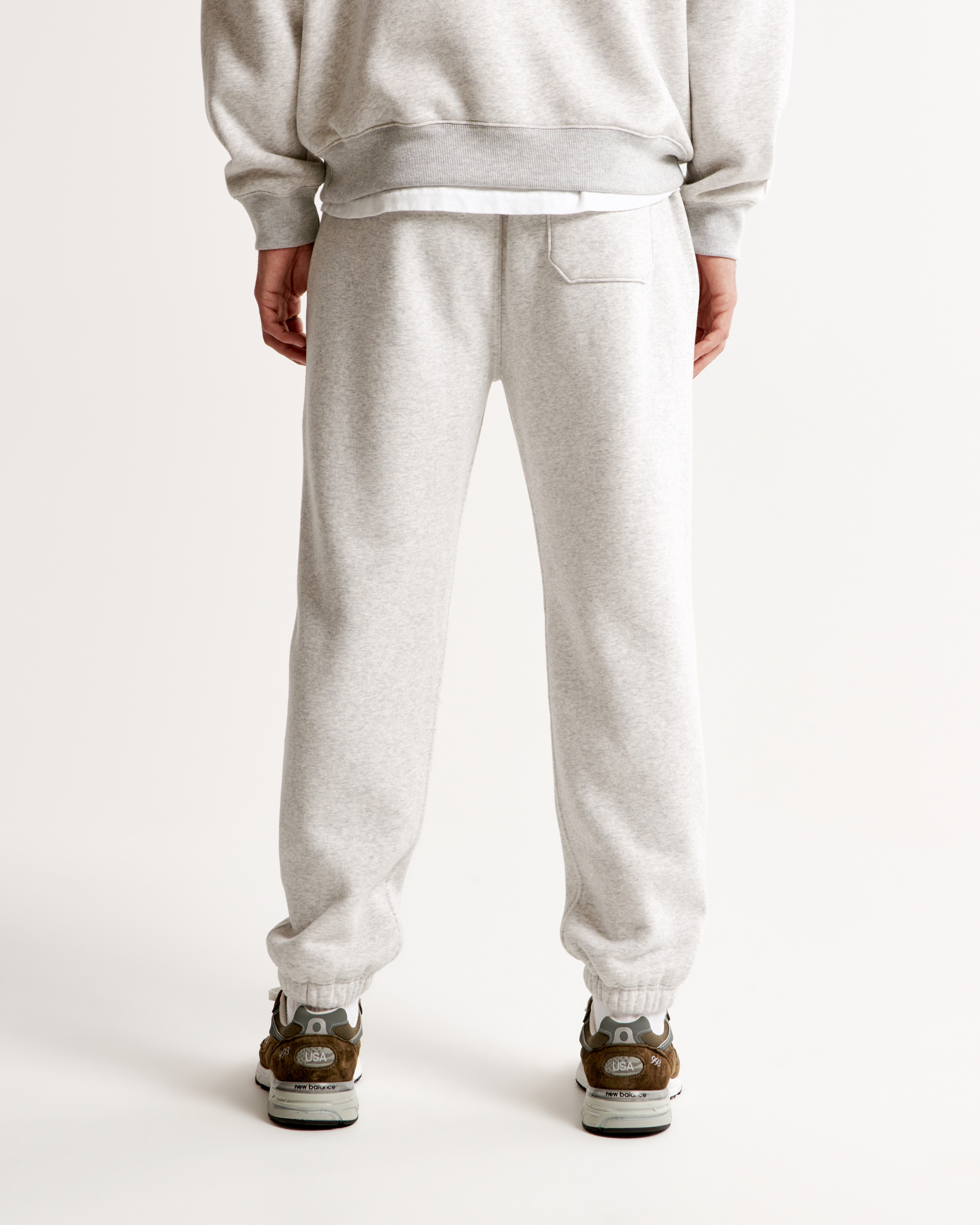 Micro-Logo Cinched Sweatpant