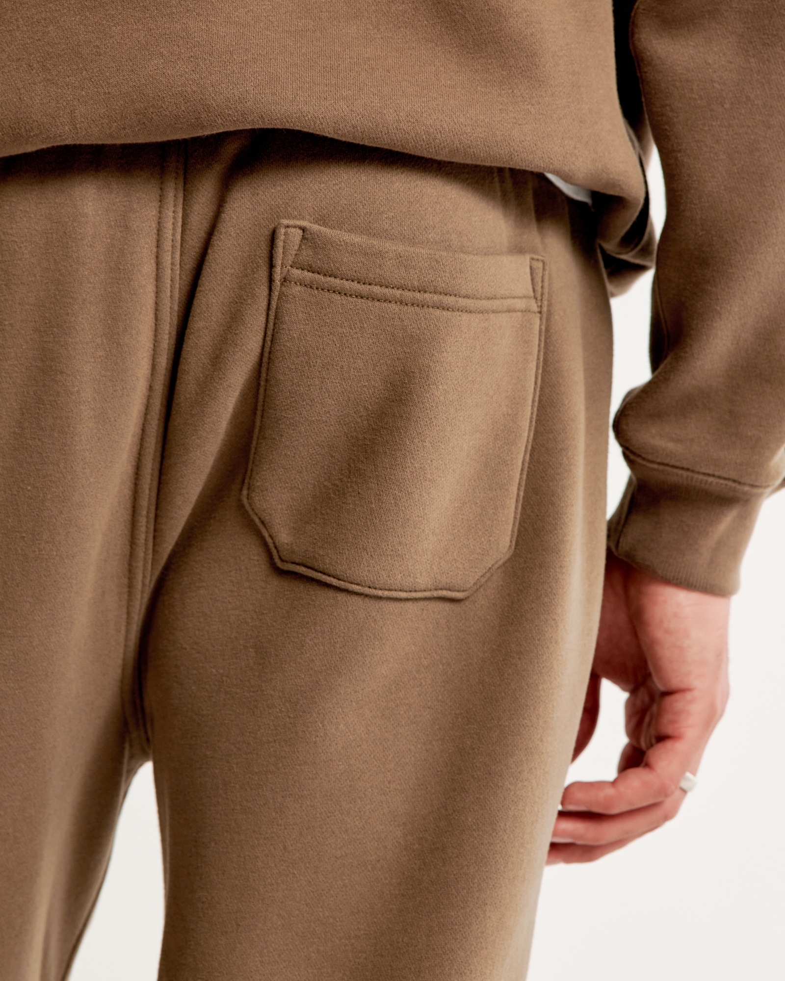 Men's Micro-Logo Cinched Sweatpant, Men's Bottoms