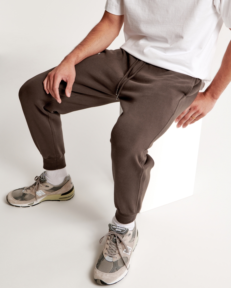   Essentials Men's Slim-Fit Jogger Pant, Black, X
