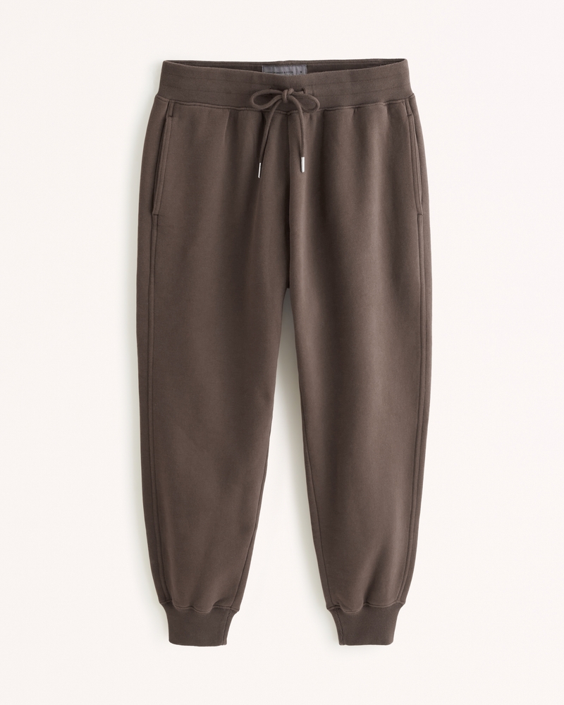 Women's Modal Cuff Joggers with Pockets Brown X-Large at