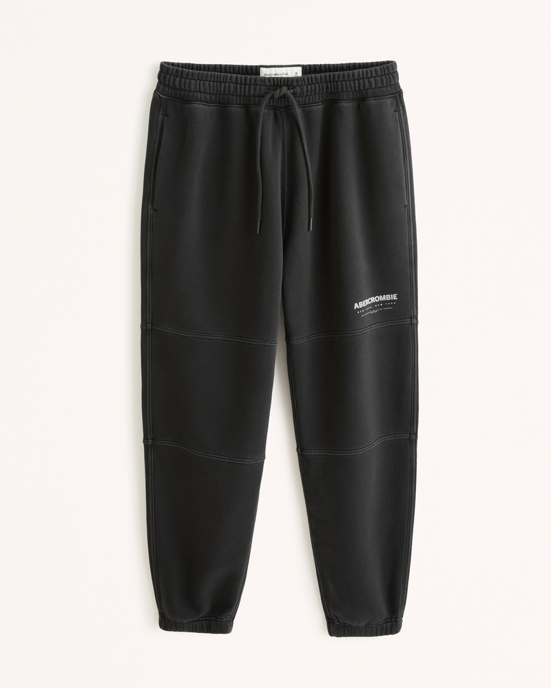 Men's Micro-Logo Cinched Sweatpant | Men's Clearance | Abercrombie.com