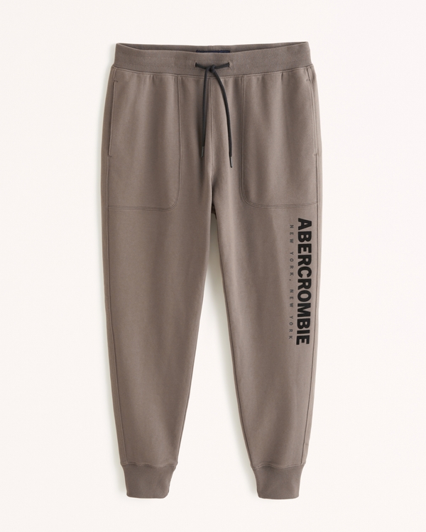 Hollister Co. STRAIGHT LEG VARSITY LOGO SWEATPANT - Tracksuit