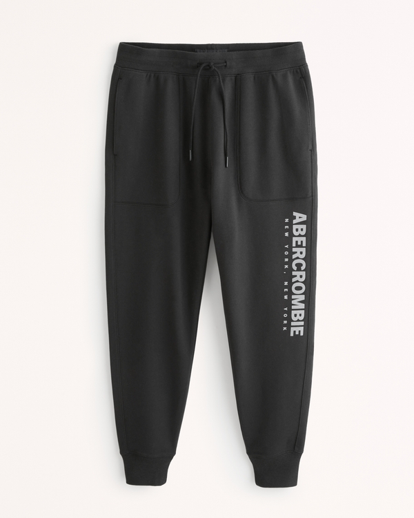 Hollister Co. STRAIGHT LEG VARSITY LOGO SWEATPANT - Tracksuit