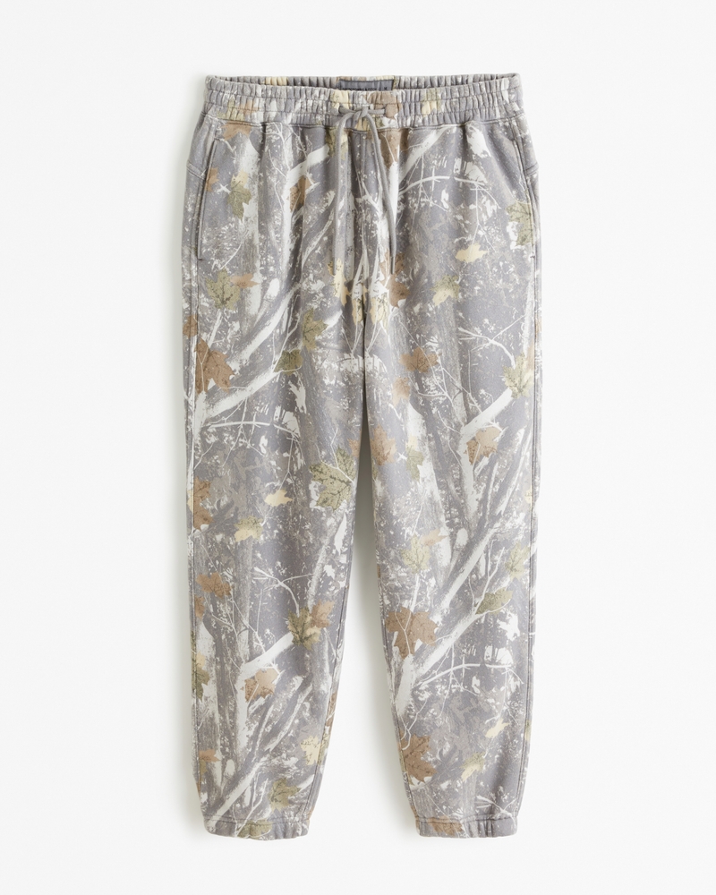 Relaxed Fit Jogger - Light Grey Camo