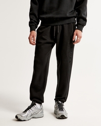 Men's Embossed Logo Cinched Sweatpant, Men's Bottoms