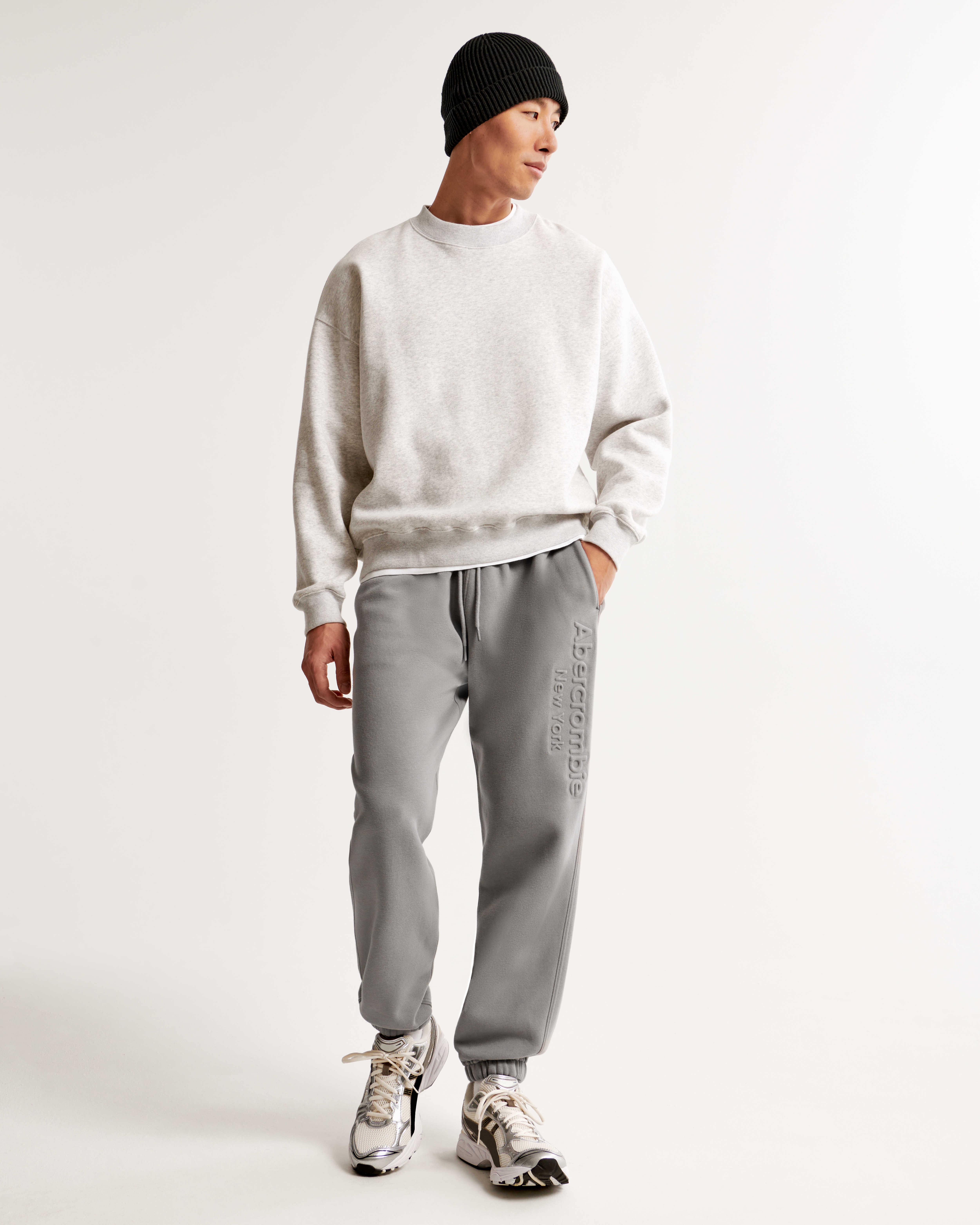 Abercrombie cheap grey sweatpants