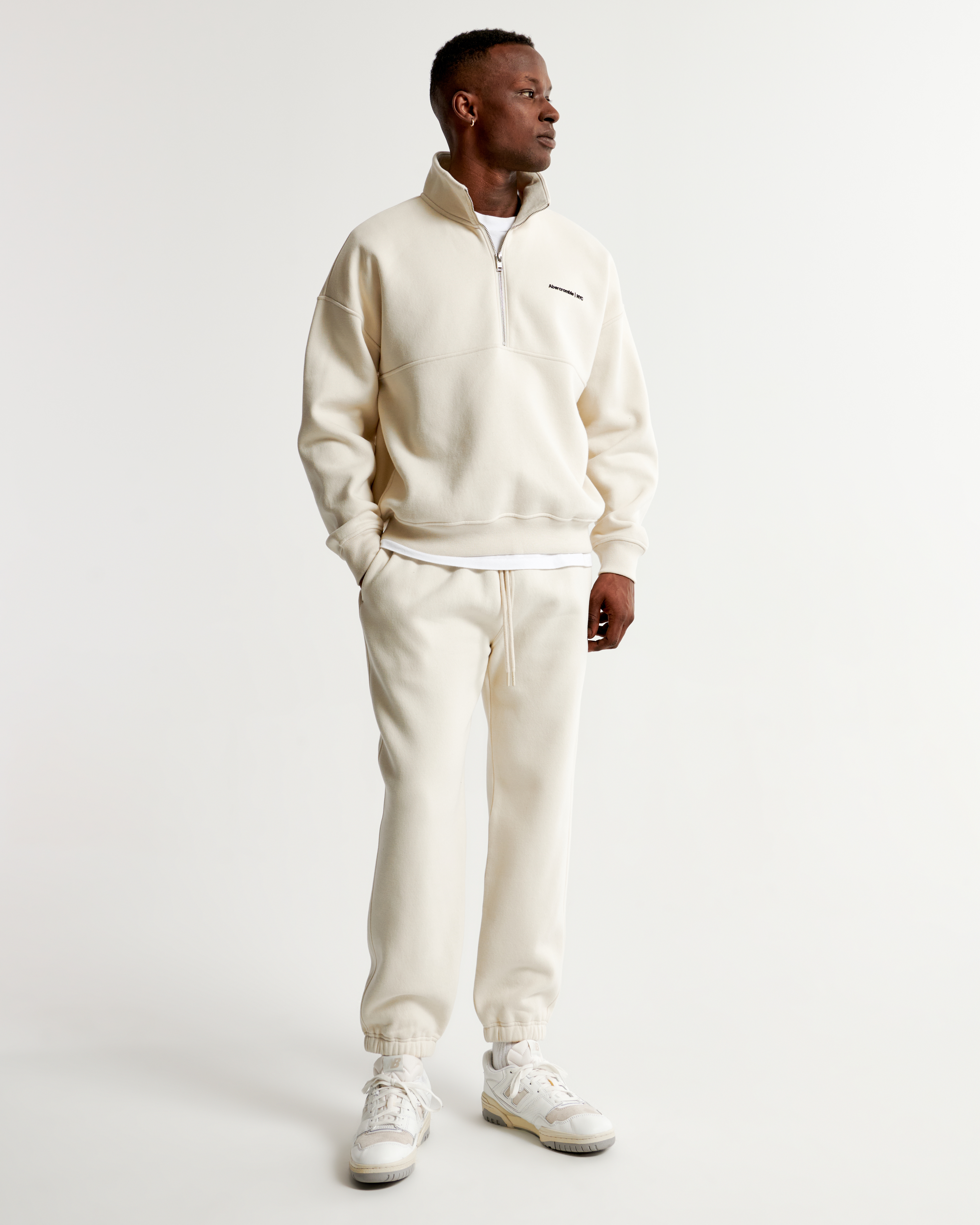 Abercrombie discount cream sweatpants