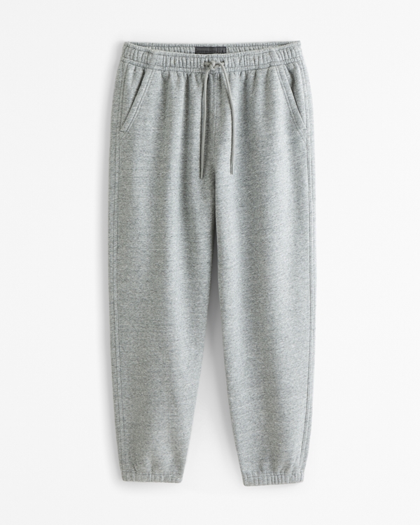 Pantalon de jogging resserré indispensable, Gris Chiné view 1
