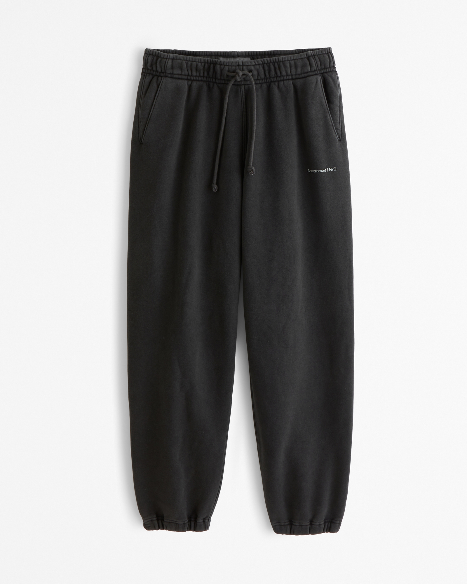 Micro-Logo Baggy Cinched Sweatpant