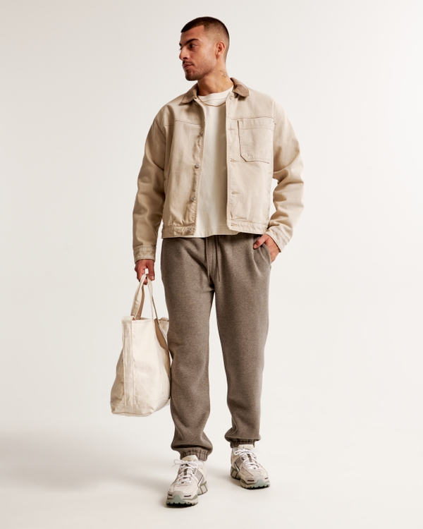 Essential Sweatpant, Brown Heather